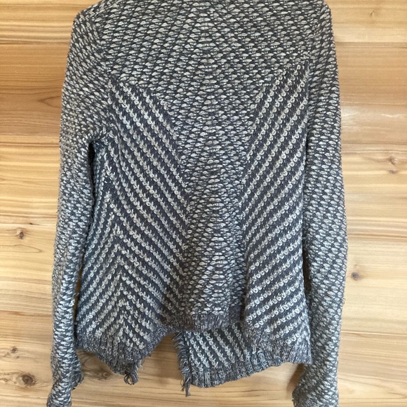 Sweater blazer with button - Picture 3 of 4